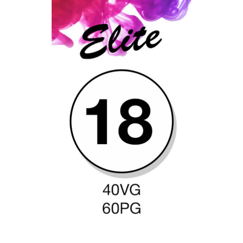 Фото и внешний вид — Основа Elite традиционная 100мл 18мг