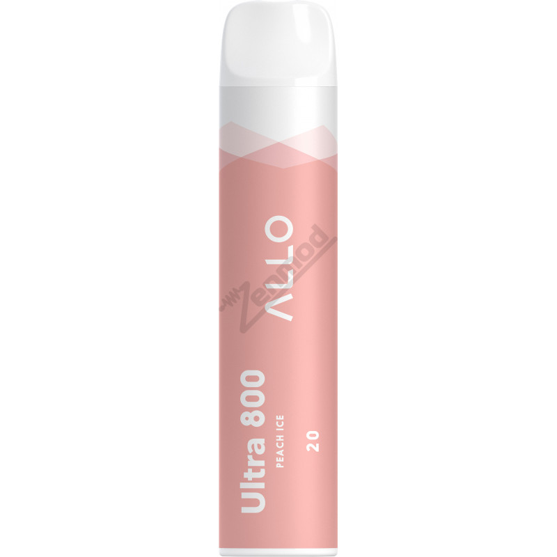 Фото и внешний вид — ALLO ULTRA 800 - Peach Ice