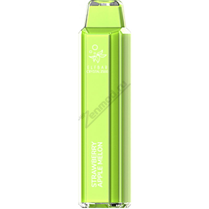 Фото и внешний вид — Elf Bar Crystal 2500 - Strawberry Apple Melon