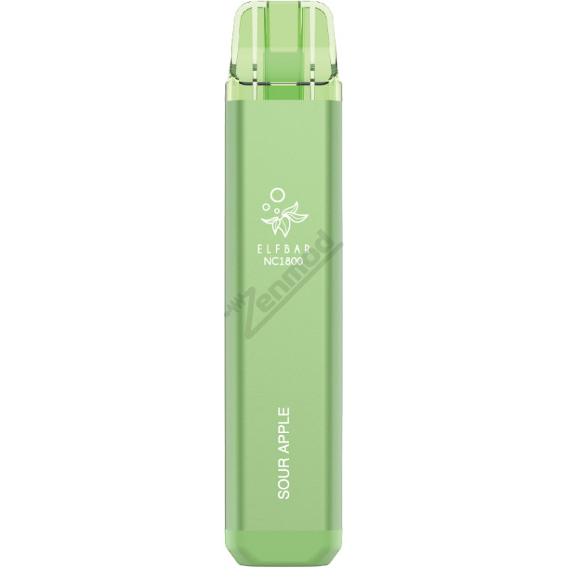 Фото и внешний вид — Elf Bar NC 1800 - Sour Apple