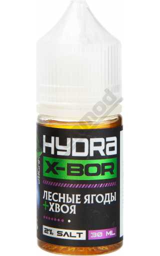 HYDRA X-BOR SALT - Лесные Ягоды Хвоя 30мл