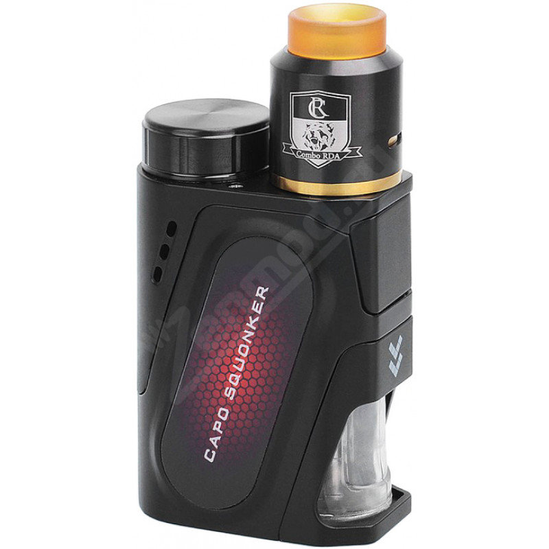 Фото и внешний вид — IJOY CAPO Squonk 100W KIT Black, 1x20700 в комплекте