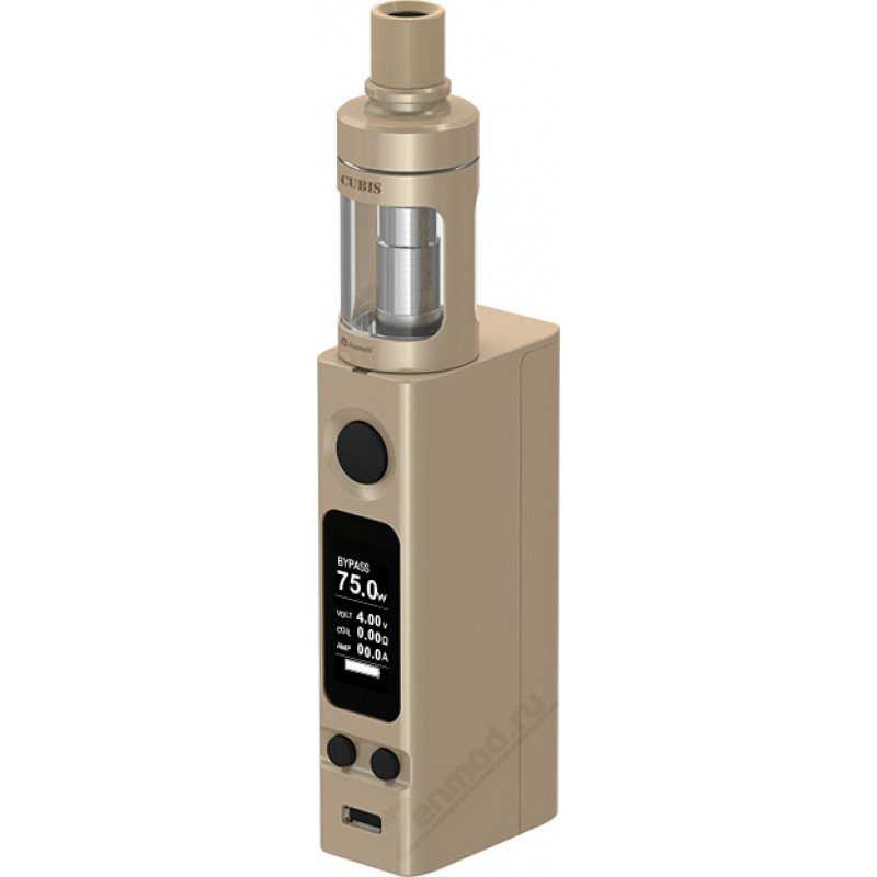 Фото и внешний вид — Joyetech eVic VTC Mini with CUBIS 75W Gold (Kit)