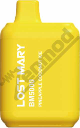 Lost Mary BM 5000 - Ананасовый Кокосовый Лёд