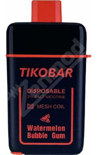 TIKOBAR 6000 - Watermelon Bubble Gum
