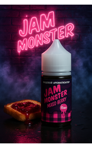 Jam Monster - Тост с Ягодным Джемом Микс 15мл