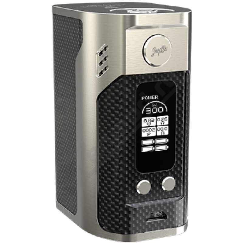 Фото и внешний вид — WISMEC Reuleaux RX300 Carbon Silver