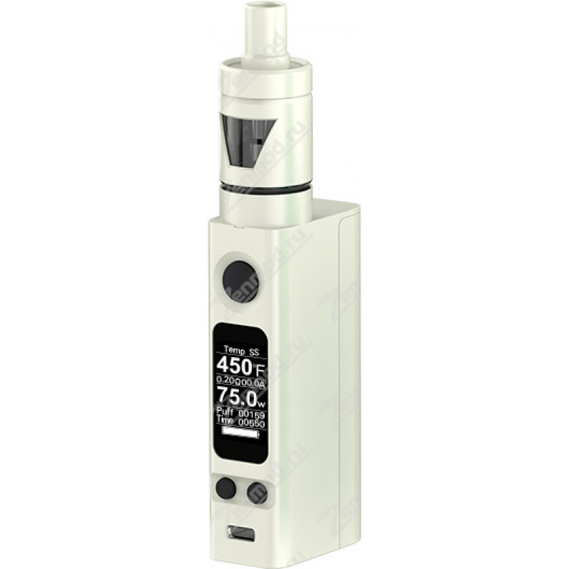 Фото и внешний вид — Joyetech eVic VTC Mini TRON-S 75W White (Kit)